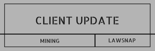 MSHA Package: Coal Silica Paused, MNM Proceeds